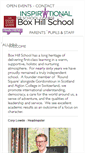 Mobile Screenshot of boxhillschool.com